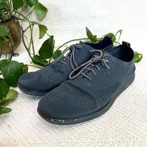 Men's Cole Haan Zerogrand Stitchlite Wingtip Oxfords Shoes Navy Blue men’s 10.5